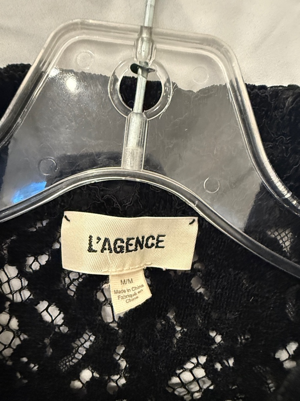 LAgence Jenica Lace Blouse Size medium - Picture 4 of 5